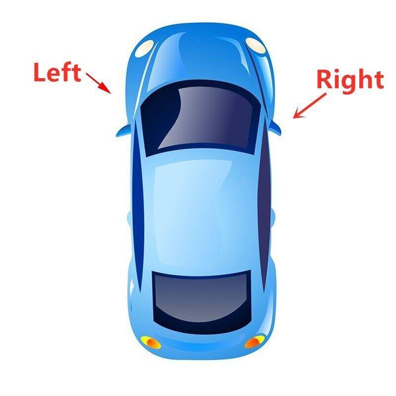 For ISUZU DMAX MUX 2014-2018 Front Windshield Wiper Side Cover Water Deflector Cowl Plate