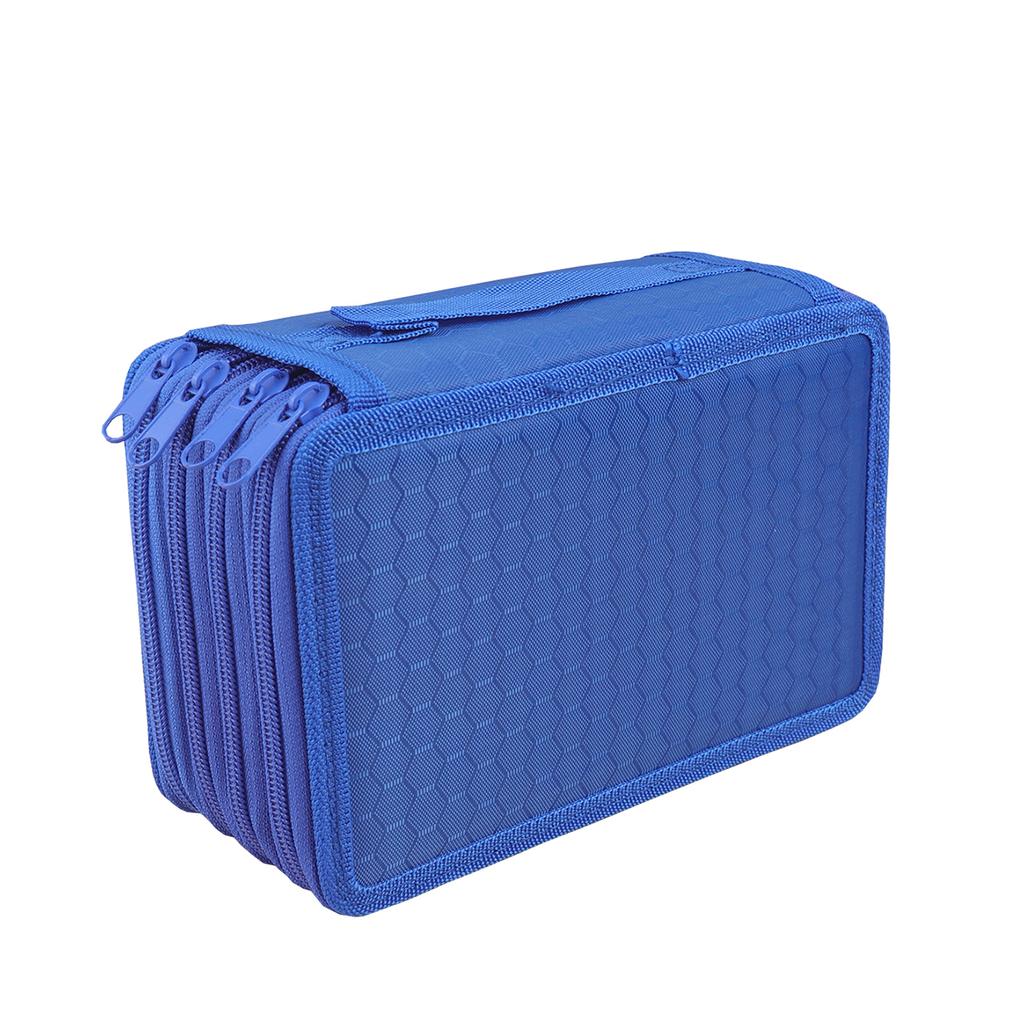 1 Piece 3-layer Handy Pencil Case, Stylish Large-capacity Student Pencil Case and Office Storage Bag, a Gift for a Friend