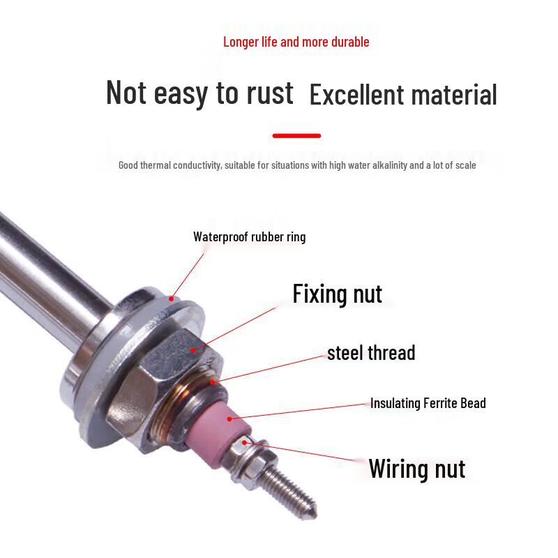 M16 Thread Stainless Steel U-Shaped Electric Heating Element