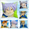 Anime I-InazumaS Elevens Anime Gwiazda Towar Uniwersalna Poszewka na Poduszkę z Nadrukiem Dekoracja Sofa Samochód Biuro Pokój Ochrona
