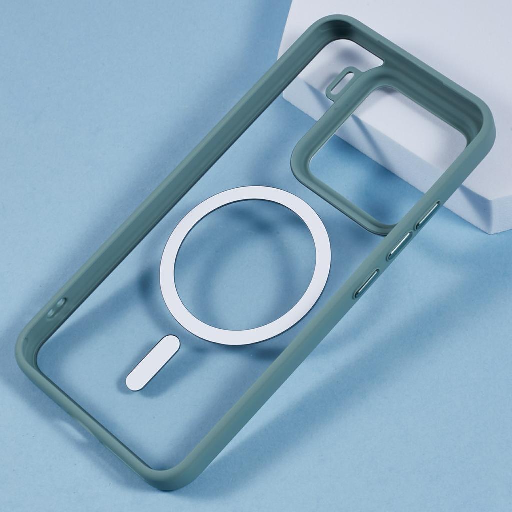 For Xiaomi 15 Case Compatible with MagSafe Anti-Drop TPU+PC Phone Cover