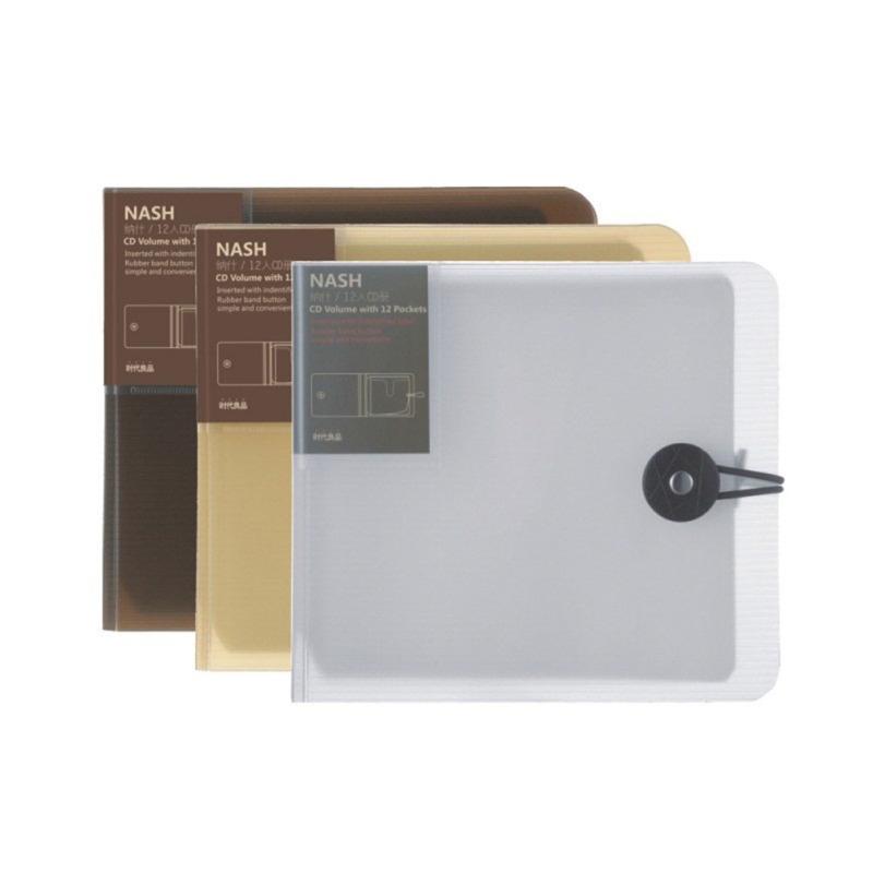 CD DVD Dyski Torba do przechowywania Pakiet z zamknięciem klamrowym Przechowuj 12 szt. CD