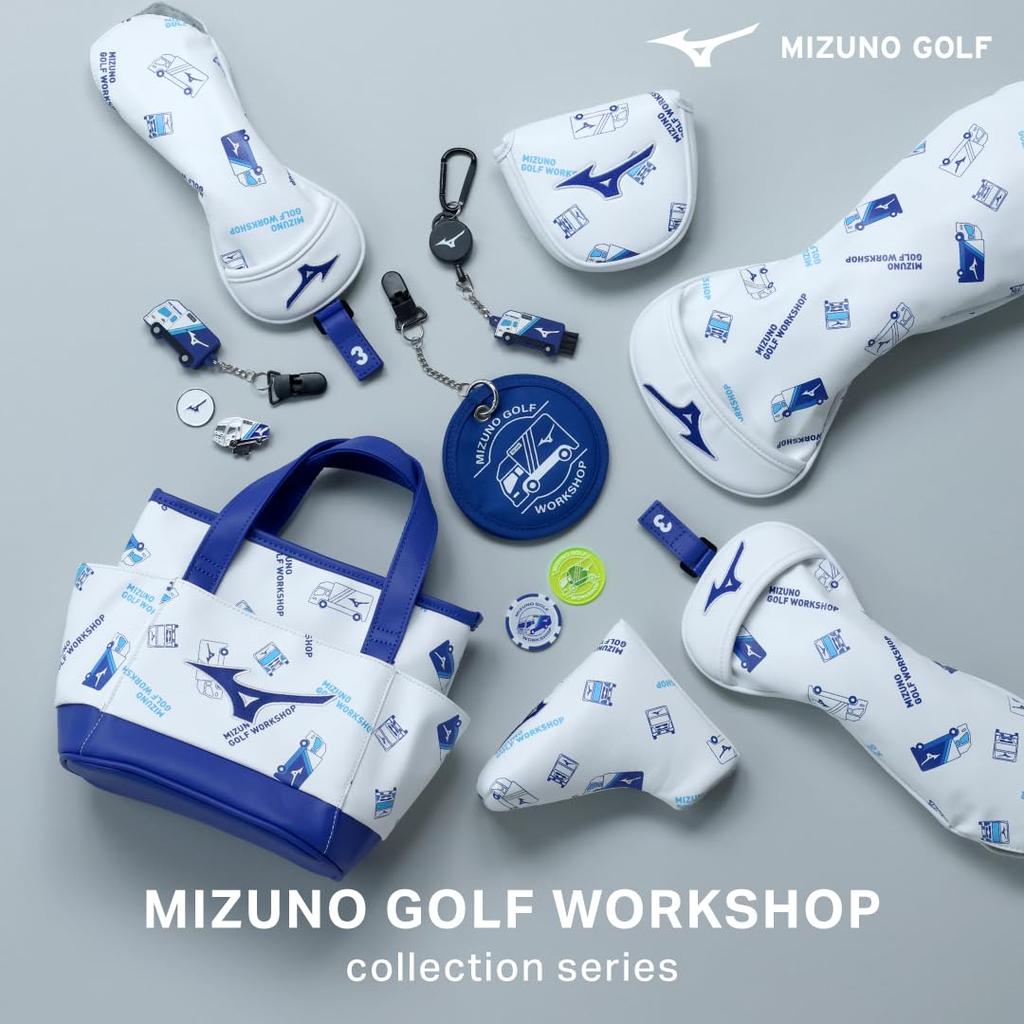 MIZUNO Golf Tour Car Headcover for 5LGH2631 Driver, Unisex, White,