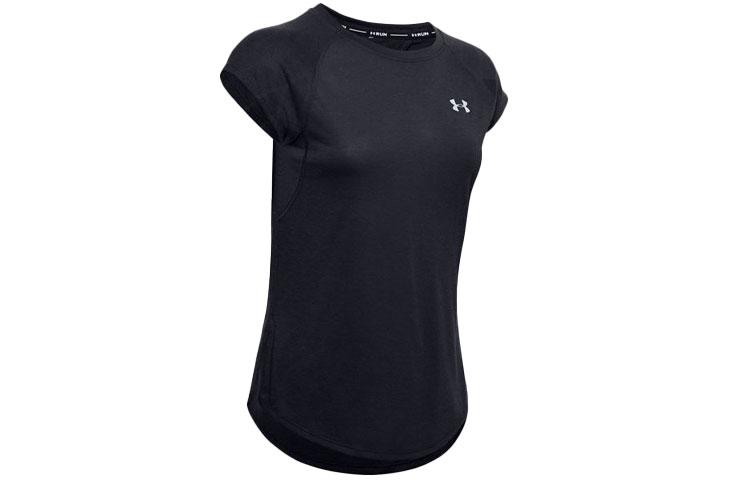 Under Armour Raglan Sleeve T Shirt Women s Black 1350070-001 M