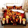France Rock Singer J-Johnny H-Hallyday Bedding Set Single Twin Full Queen King Size Bed Set Aldult Kid Bedroom Duvet Cover Sets