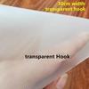 30cm Width Transparent Hook Fastener Strap Magic Tape for Clothing DIY Sewing Accessories Non-Adhesive