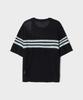 Seupao [Cool] Boucle Stripe Short Sleeve Knit_Spkwg25M05