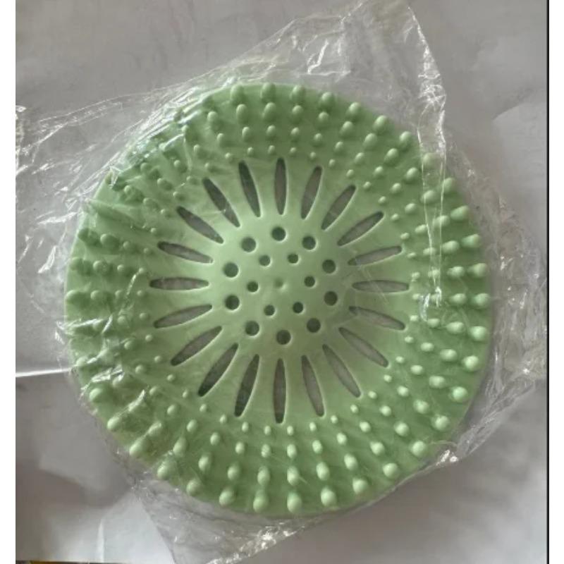 1PC Silicone Kitchen Sink Drain Filter Screen Toilet Sewer Floor Drain Cover Bathroom Hair 13cm