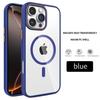 Magnetic Luxury Transparent Acrylic Armor Shockproof Case For iPhone 16 15 14 13 12 11 Pro Max For Magsafe Wireless Charge Cover