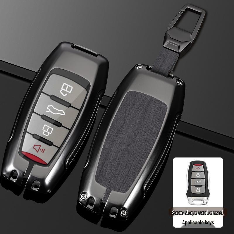 Great Wall Cannon Key Case: 2021/22 Models, King Kong Cannon Off-Road Pickup, Metal Snap Button for Men.