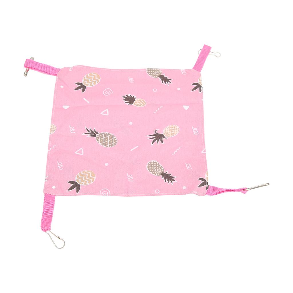 Sommer Hamster Hängematte Atmungsaktives Hängendes Hamsterbett für Hamster Kätzchen Chinchillas 20x20cm 7.9x7.9in