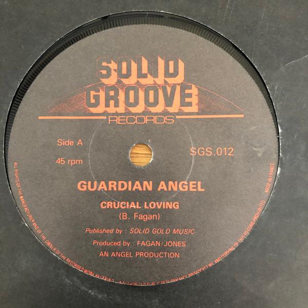 7inch Record GUARDIAN ANGEL  Crucial Loving SGS012 SOLID GROOVE 1983 UK Dance  Electronica Used