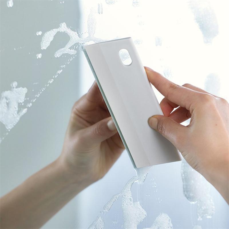 

Glass Wiper Cleaning Shower Squeegee Bathroom Household Scraper Window Car Mirror Wiper Cleaner Washing Brush Tools