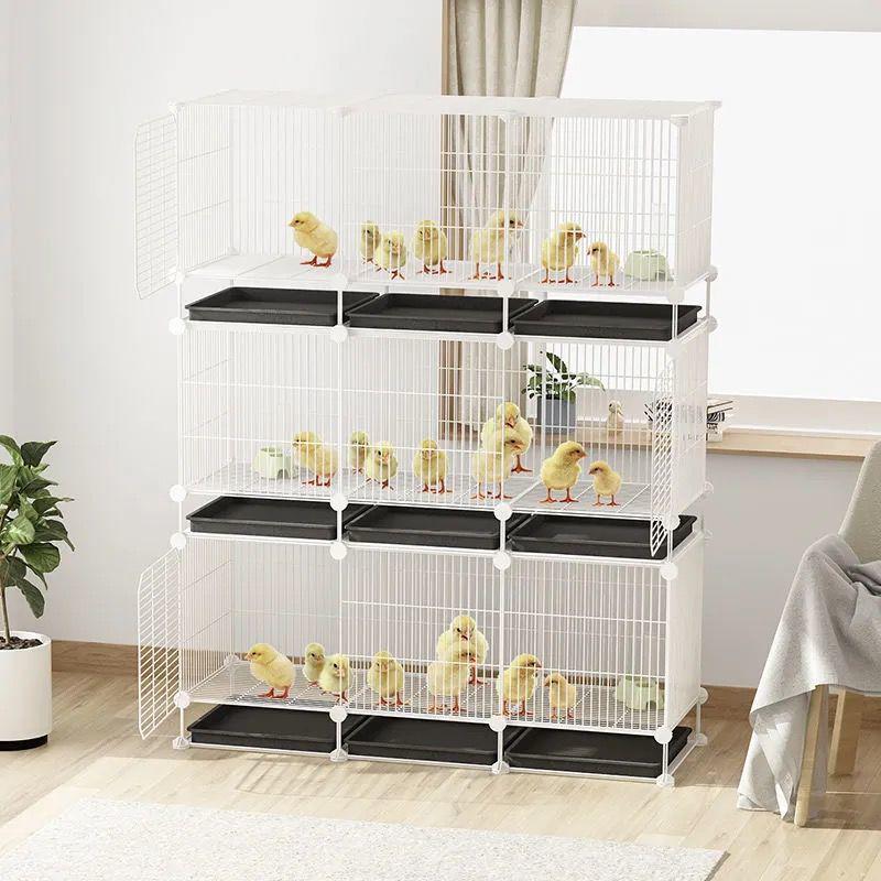 Extra-Large Chicken Coop: Thickened Brooding, Breeding & Nesting Cage for Home Use