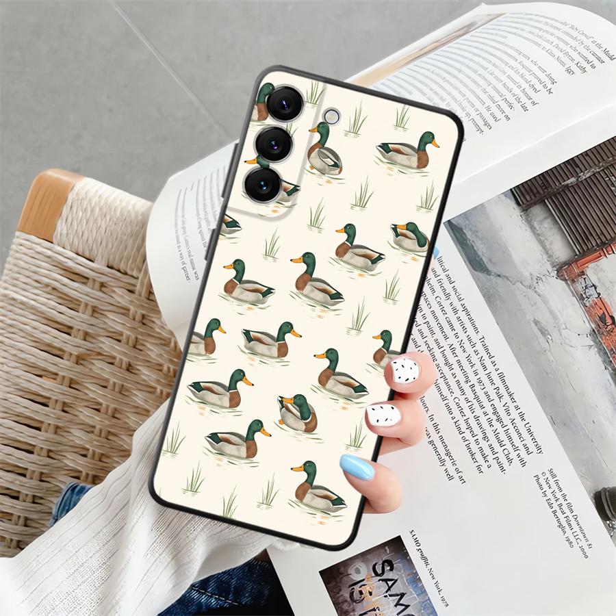 

Чехол для Samsung Galaxy A23 A55 A73 A51 A52 A36 A37 A53 A17 A05 A57 A15 A25 A16 A06 Чехол для телефона A50 A41 A70 A13 A12 Мультяшная утка Galaxy A72