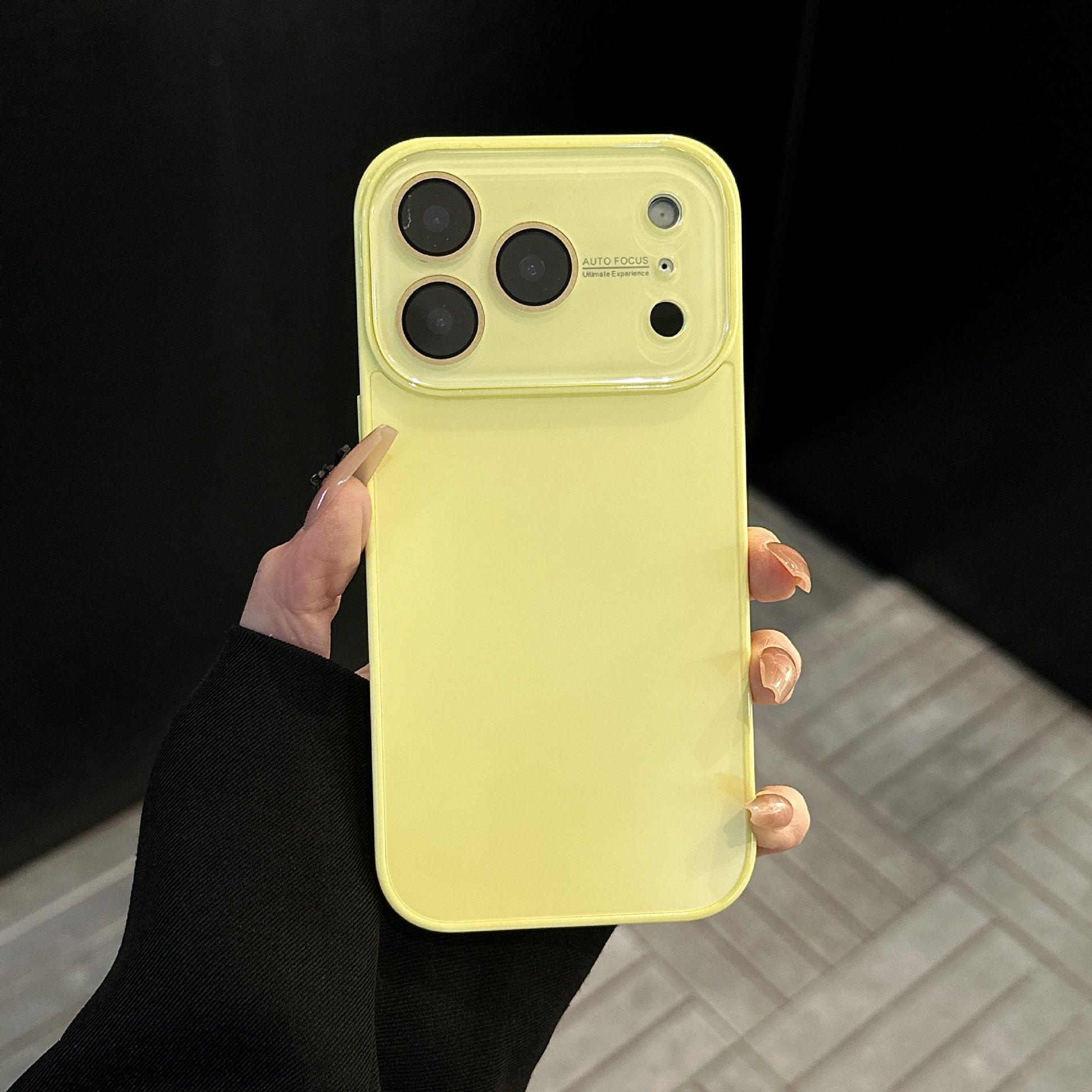 

Apple-Compatible 13/14/15/16/17 Pro Max Drop-Proof Macaron Phone Case 15 Pro Max