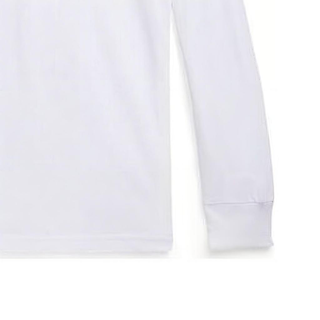 Polo Ralph Lauren Kinder T-Shirt Ss23 Logo Bestickt Rundhalsausschnitt Langarm Kinder Tops Weiß 323853891-009