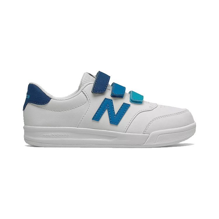 New Balance Ct60 Round Toe Lace-Up Low Top Casual Shoes Kids sneaker White Blue PVCT60KW