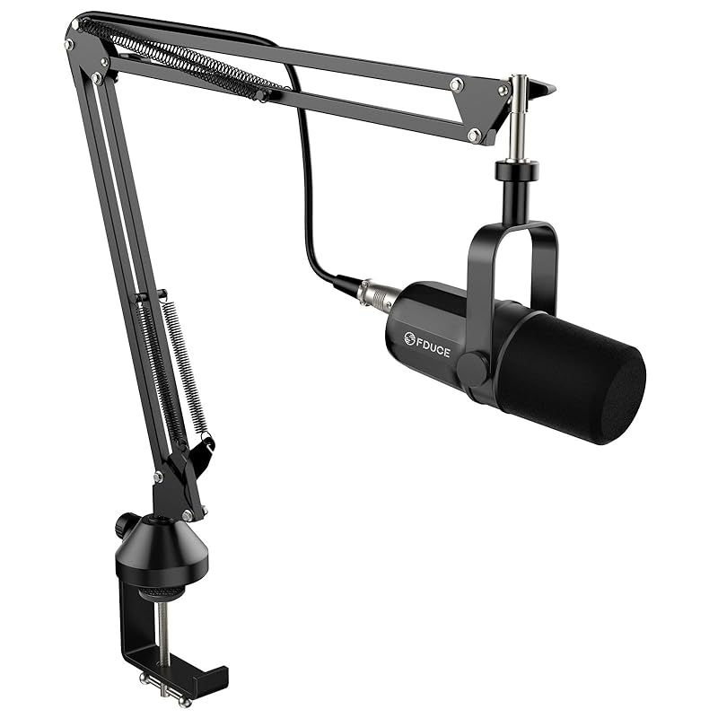 

FDUCE SL40X XLR dynamic microphone kit Vocal recording, podcasting, games, live performances streaming & for broadcast all metal cardioid Microphone,