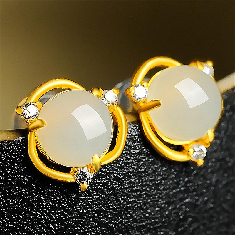 925 Silver Stud Earrings Beautiful Earrings High Quality For Women Earring Wedding Fine Jewelry Accessories Party Gift