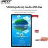 UNCCR 21.5-inch Wall-Mounted Advertising Display CN plug (adapter included)