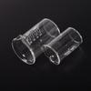 1pc 5ml 10ml 25ml 50ml 100ml Beaker Measuring Glass Beaker Lab Borosilicate Glassware Chemical Experiment