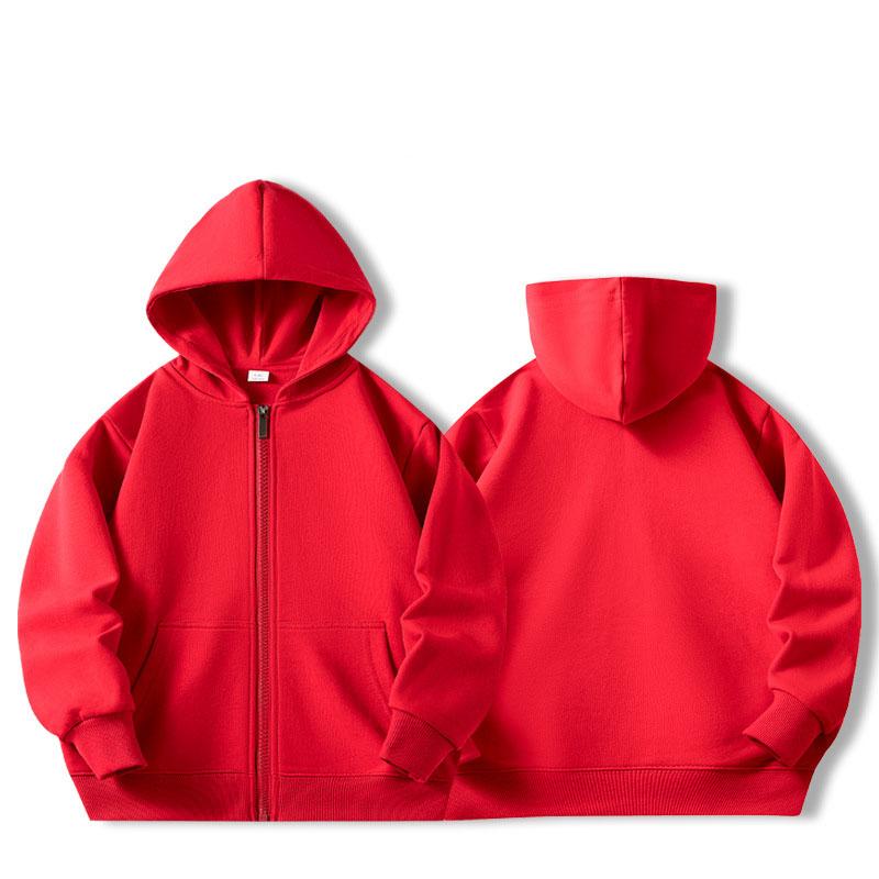 Kinder Kapuzenpullover Jungen Mädchen Kinder Sweatshirt Kleidung Kind Reißverschluss Kapuzenpullover Anpassen Kind Freizeitkleidung Oberbekleidung Kapuzenpulli Sportbekleidung