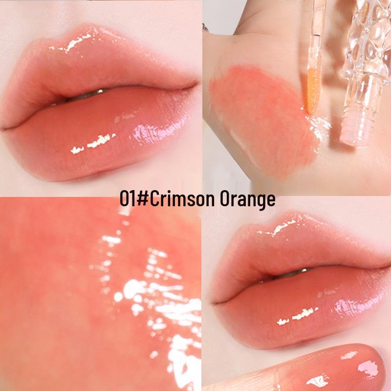 AGAG Wrinkle-Reducing Color-Changing Lip Serum Oil: Moisturizing, Plumping, Layerable Colored Lip Gloss. 3.5ml