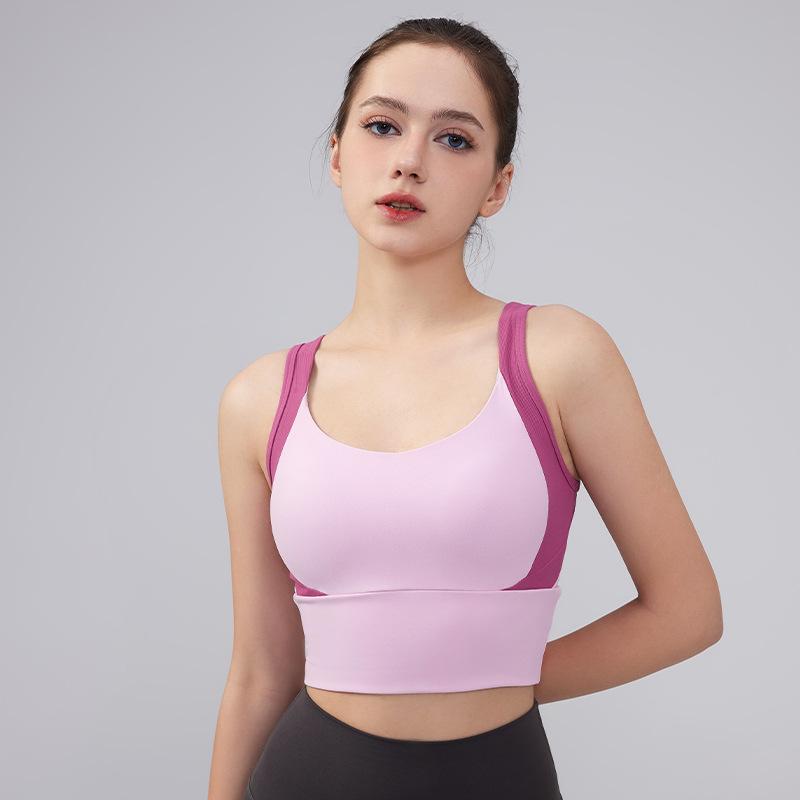 2025 Summer Sports Bra: Fixed Cup, Medium Intensity Yoga & Running Bra for Women