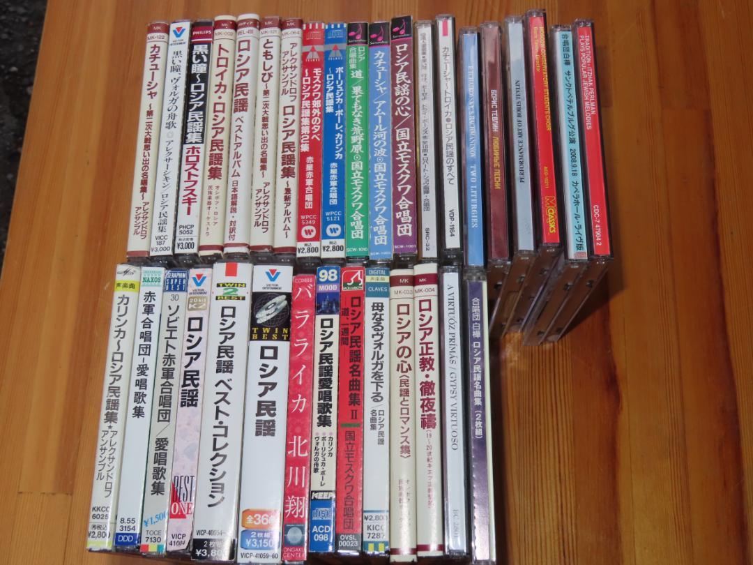 

[USED] Russia Soviet Mezhikniga CD Melody Folk Song Classical 34 discs with obi