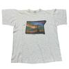 Vintage T-shirt Las Vegas Nordkapp Graphic Print Vintage Grey Mens