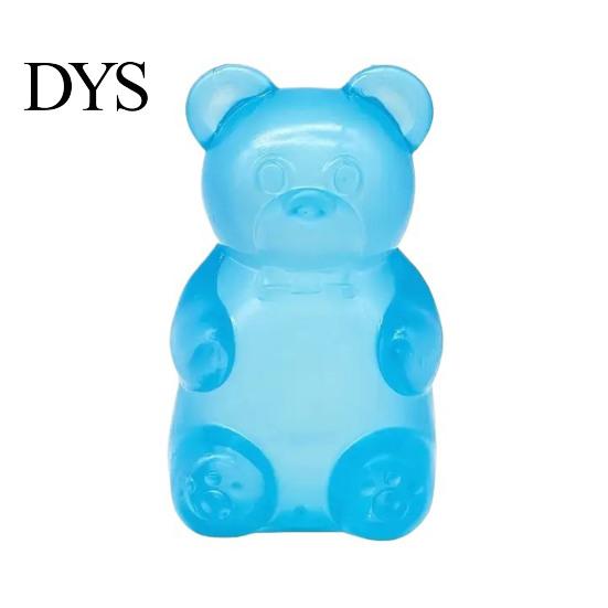 Clear Stress Ball Bear Squeeze Toy Anxiety Relief Glitter Sugar Sensory Soft Stretchy Decompression Fidget Kids