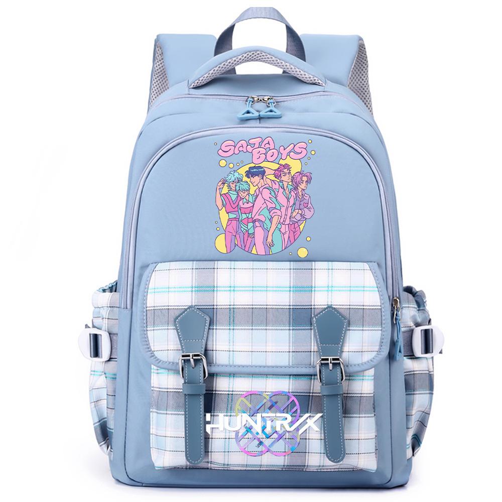 Anime Cartoon K-Pop Printed Large Capacity Backpack for Teenger Student Girl Boy Schoolbag Bookbag Women Waterproof Travel Bag Mochila Kid Gift