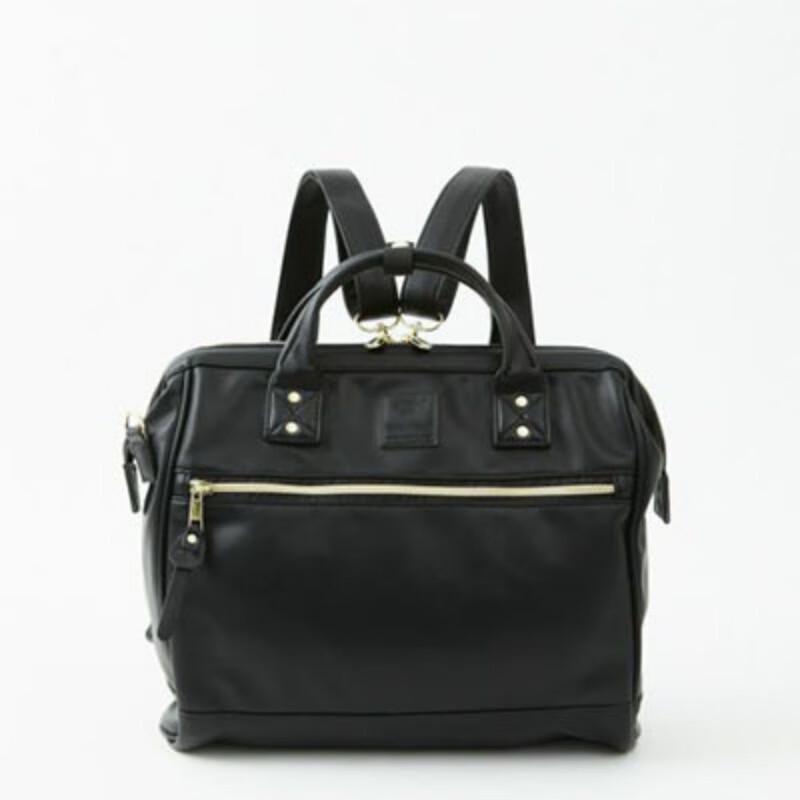 Lotian Multi-functional PU Retro Backpack
