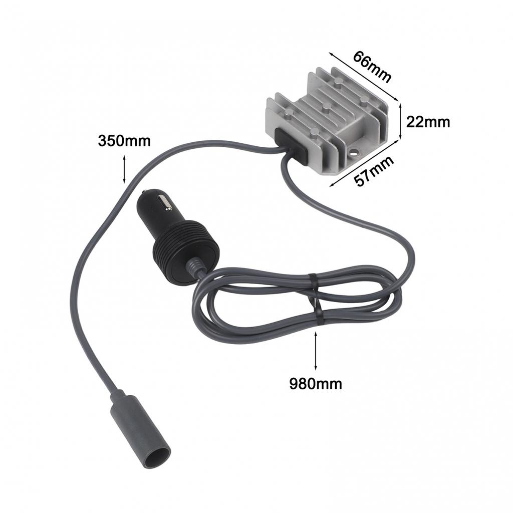 Aluminum Shell Construction DC Power Adapter Power Boost Converter