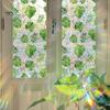 Floral Rainbow Static Sticker Window Privacy Film UV Protection Glass Sticker Non-Adhesive Window Cling for Home Bedroom Living Room Decor