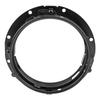 7 Inches LED Headlight Mounting Bracket Black Motorcycle Headlight Trim Ring for Glide Black