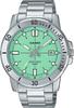 Standard Analog Quartz Men's Watch MTP-VD01D-3E1V with Metal Band, Pastel Mint Green, International Model [Parallel Import]