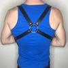 Men Body Restraint Leather Harness Belts Straps Suspenders Braces Armor Costumes