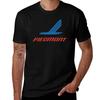 Vintage Piedmont Airlines Logo Classic Tshirt Breathable Gym Short Sleeve Tshirt