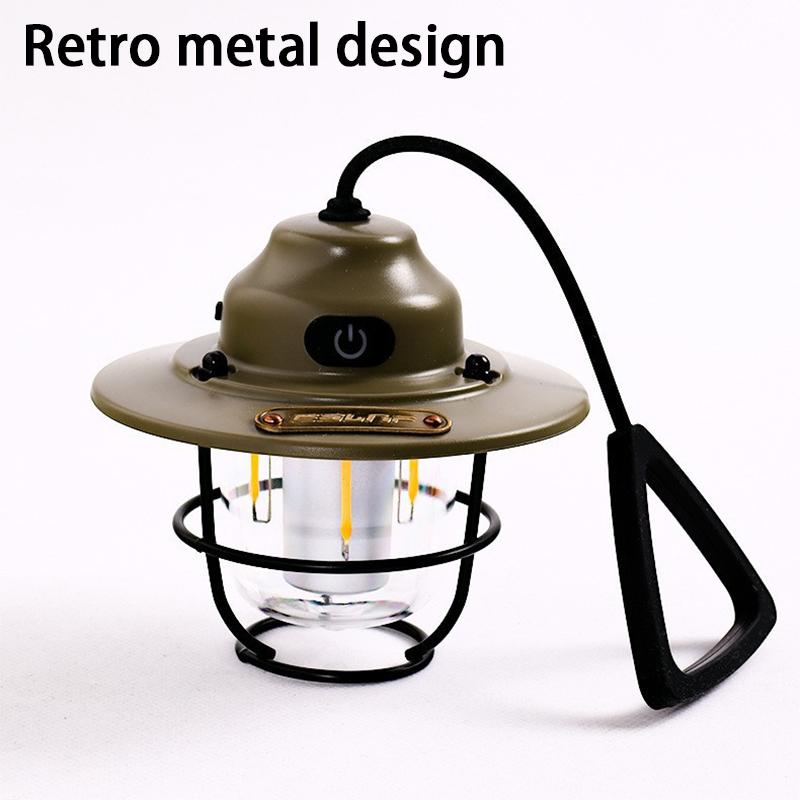 Outdoor Camping Light Pine Cone Lamp Pendant Light Long Battery Life Ambient Lighting Rechargeable