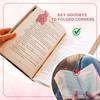 Cute Cat Shape Book Marker Clip Magnetic Bookmark Decorative PU Leather Reading Lovers Gift  Stationery for Office School Home