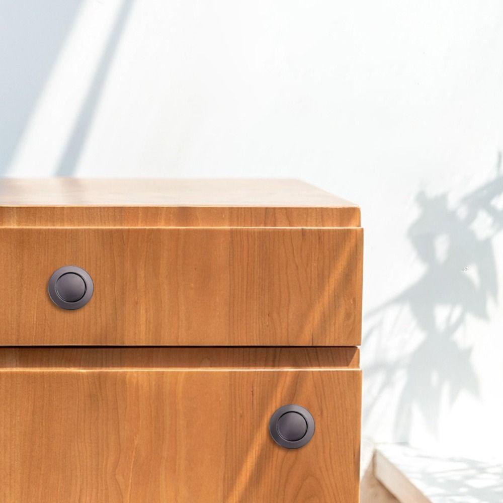 Pop-up Wardrobe Cabinet Knobs Minimalist Bouncing Handle Cabinet Pull Home Hardware  Household