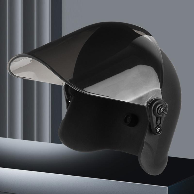 Motorcycle Phone Mount with Sun Shade Heavy Duty Helmet Phone Holder Anti-Drop for Motorbike Off-Road Adventure Trips