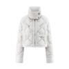 Aolaiyi Women's Embroidered Short Down Jacket