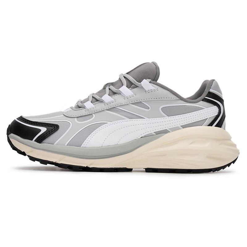 Puma Hypnotic LS Abrupt Comfortable Versatile Durable Breathable Low-Top Lifestyle Casual Shoes Unisex Casual Shoes Gray White Black 397668-09