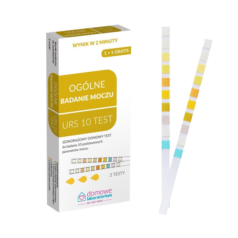 Urs Home Urine Test 10 Parameters 2 Pcs (1 Pack)