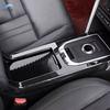 For Land Rover Discovery Sport 2015 2016 2017 2018  Cabon Fiber Texture Car Center Console Gear Shift Panel Cover Frame Trim