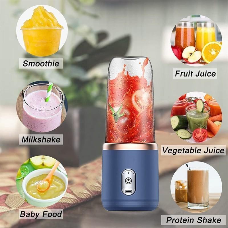 Portable Blender Mini Blender for Shakes and Smoothies,Personal Blender with Rechargeable USB,Fruit,Smoothie,Baby Food Mixing Machine Blender