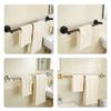 Not Drill Installation Extendable Towel Brackets Steel Bathroom Towel Rack Strong Grip Suction Cups Strong for Home Use